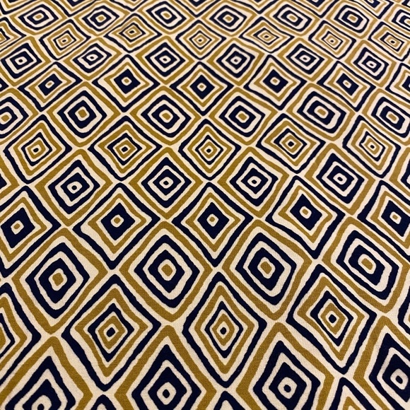 J. McLaughlin Devon Dress Sleeveless Diamond Print Size Small - Picture 6 of 10